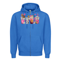 True Royal mom fuel coffee cups Zipper Hoodie - texasbilliewilder