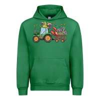 Emerald mardi gras tractor Urban Hoodie - MaliasSmallBusiness