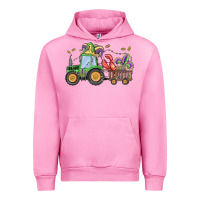 Fuchsia Pink mardi gras tractor Urban Hoodie - MaliasSmallBusiness