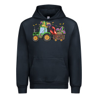 Navy mardi gras tractor Urban Hoodie - MaliasSmallBusiness