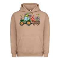 Pigment Burro mardi gras tractor Urban Hoodie - MaliasSmallBusiness