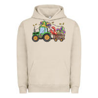 Pigment French Oak mardi gras tractor Urban Hoodie - MaliasSmallBusiness