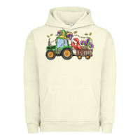 Pigment Pistachio mardi gras tractor Urban Hoodie - MaliasSmallBusiness