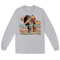 Moon Dust feathered indians Long Sleeve Tee - texasbilliewilder