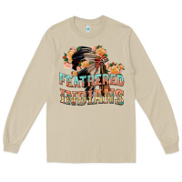 Mushroom feathered indians Long Sleeve Tee - texasbilliewilder
