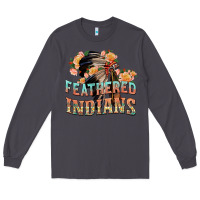 Smoke feathered indians Long Sleeve Tee - texasbilliewilder