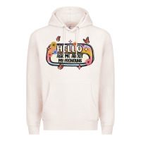 Pale Pink ask me about my pronouns Premium Hoodie - MaliasSmallBusiness