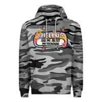 Slate Camo ask me about my pronouns Premium Hoodie - MaliasSmallBusiness