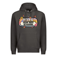 Smoke ask me about my pronouns Premium Hoodie - MaliasSmallBusiness