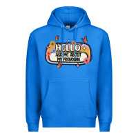 True Royal ask me about my pronouns Premium Hoodie - MaliasSmallBusiness