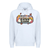 White ask me about my pronouns Premium Hoodie - MaliasSmallBusiness