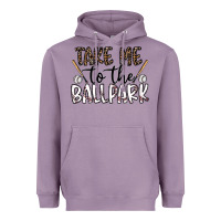 Lavender take me to the ballpark Heavyweight Hoodie - CowhideDigitalArt