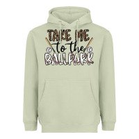 Matcha take me to the ballpark Heavyweight Hoodie - CowhideDigitalArt