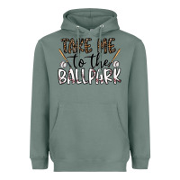 Sage take me to the ballpark Heavyweight Hoodie - CowhideDigitalArt