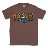 Chestnut blessed life Classic Tee - Zillion Design Studio