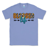 Colony Blue blessed life Classic Tee - Zillion Design Studio