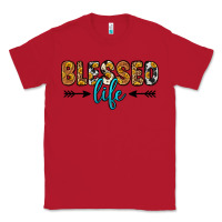 Red blessed life Classic Tee - Zillion Design Studio
