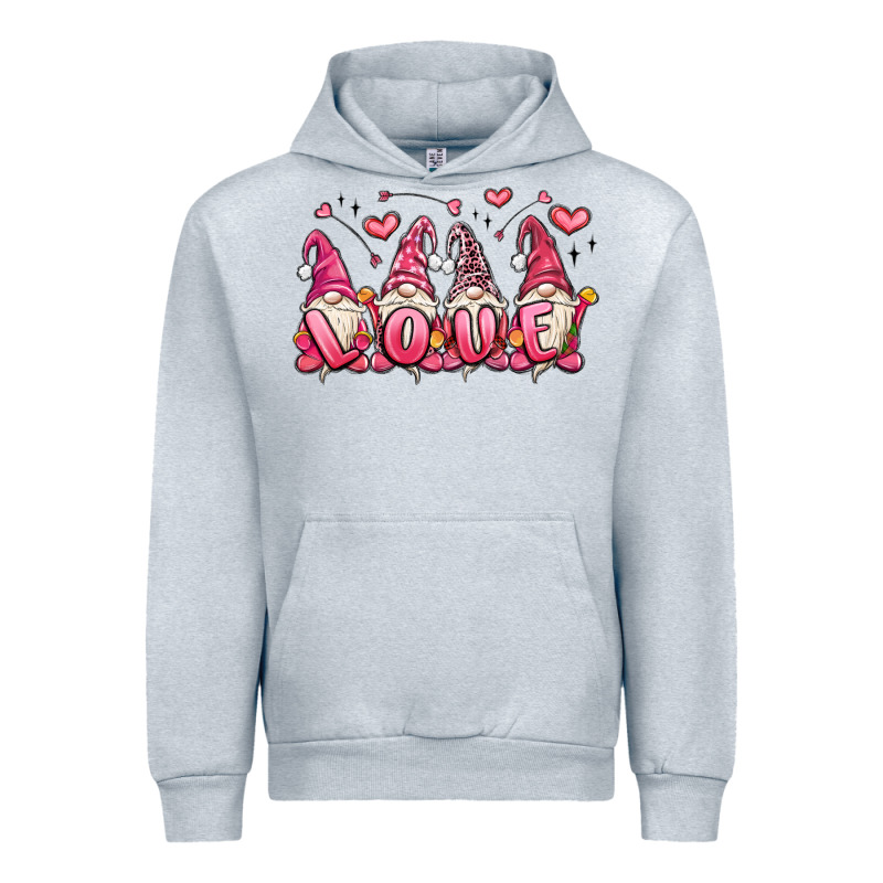Love Gnomes Valentine's Day Urban Hoodie by MaliasSmallBusiness | Teevron