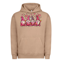 Pigment Burro love gnomes valentine's day Urban Hoodie - MaliasSmallBusiness