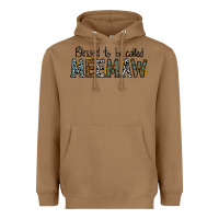 Toasted Coconut blessed meemaw Heavyweight Hoodie - CowhideDigitalArt