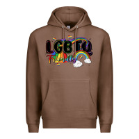 Chestnut lgbtq  friendly Premium Hoodie - MaliasSmallBusiness