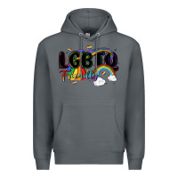 Rock lgbtq  friendly Premium Hoodie - MaliasSmallBusiness
