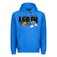 True Royal lgbtq  friendly Premium Hoodie - MaliasSmallBusiness