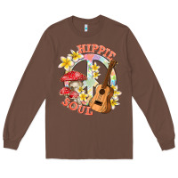 Chestnut hippie soul with peace Long Sleeve Tee - texasbilliewilder