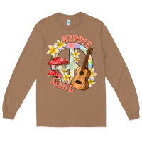 Toasted Coconut hippie soul with peace Long Sleeve Tee - texasbilliewilder
