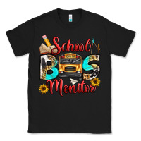 Black school bus monitor Classic Tee - texasbilliewilder