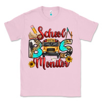 Bubblegum Pink school bus monitor Classic Tee - texasbilliewilder