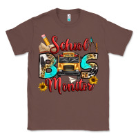 Chestnut school bus monitor Classic Tee - texasbilliewilder