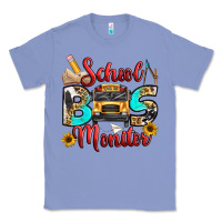 Colony Blue school bus monitor Classic Tee - texasbilliewilder