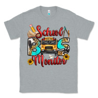 Heather Grey school bus monitor Classic Tee - texasbilliewilder
