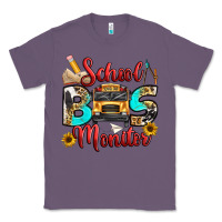 Lavender school bus monitor Classic Tee - texasbilliewilder