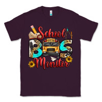 Plum school bus monitor Classic Tee - texasbilliewilder