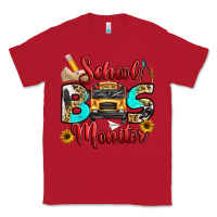 Red school bus monitor Classic Tee - texasbilliewilder