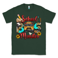 Sports Green school bus monitor Classic Tee - texasbilliewilder