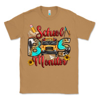 Toasted Coconut school bus monitor Classic Tee - texasbilliewilder