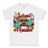 White school bus monitor Classic Tee - texasbilliewilder