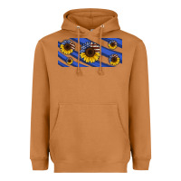 Meerkat american flag sunflowers 16oz libbey cup Heavyweight Hoodie - HRA Design Shop