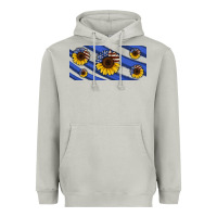 Moon Dust american flag sunflowers 16oz libbey cup Heavyweight Hoodie - HRA Design Shop