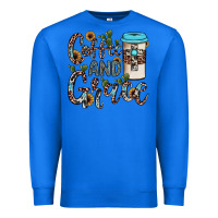 True Royal coffee and grace Premium Sweatshirt - JahusDesignShop