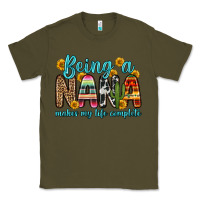 Army Green being a nana makes my life complete Classic Tee - Zillion Design Studio