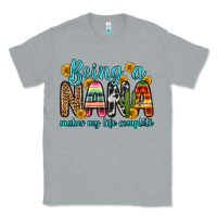 Heather Grey being a nana makes my life complete Classic Tee - Zillion Design Studio