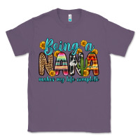 Lavender being a nana makes my life complete Classic Tee - Zillion Design Studio