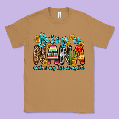 Being A Nana Makes My Life Complete Classic Tee Designed By Zillion Design Studio