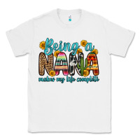 White being a nana makes my life complete Classic Tee - Zillion Design Studio