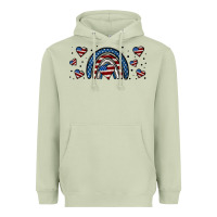 Matcha american flag rainbow 16oz libbey cup Heavyweight Hoodie - HRA Design Shop