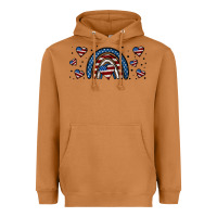 Meerkat american flag rainbow 16oz libbey cup Heavyweight Hoodie - HRA Design Shop